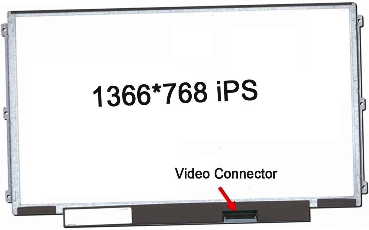 inoneworld 12.5" 1366x768 HD Glossy LCD LED Screen Replacement Display for Lenovo