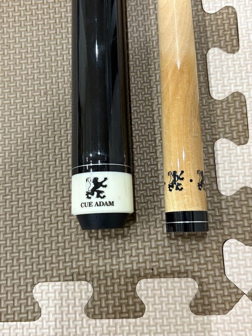 Amazon.co.jp: CUE ADAM ビリヤードキュー 黒 赤「日本のアダムでは