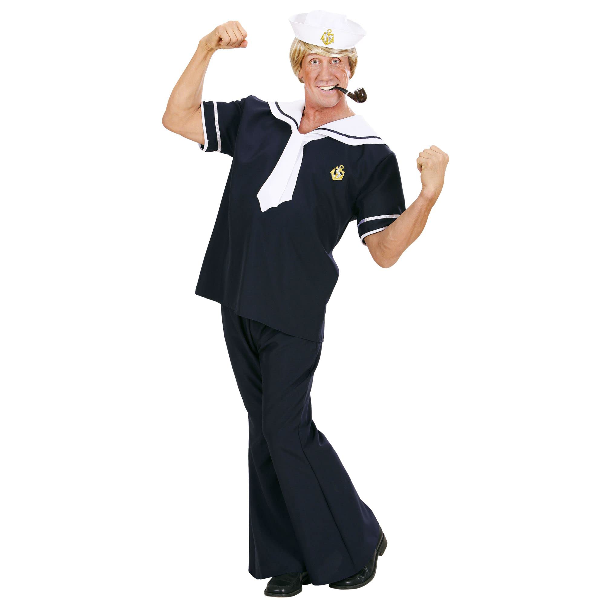 Sailor Costume Extra Large for Sea Navy Fancy Dress