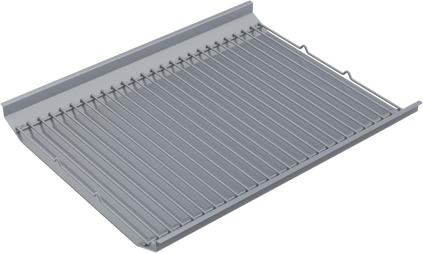 19.2 Inch Ash Pan Replacement Parts for Nexgrill 810-0025 Charcoal Grills, Heavy Duty Steel Gray Coating Ash Pan/Drip Pan for Nexgrill Charcoal 22inch Grills 810-0025,19.2" Drip Pan 19.2 " x 16 "