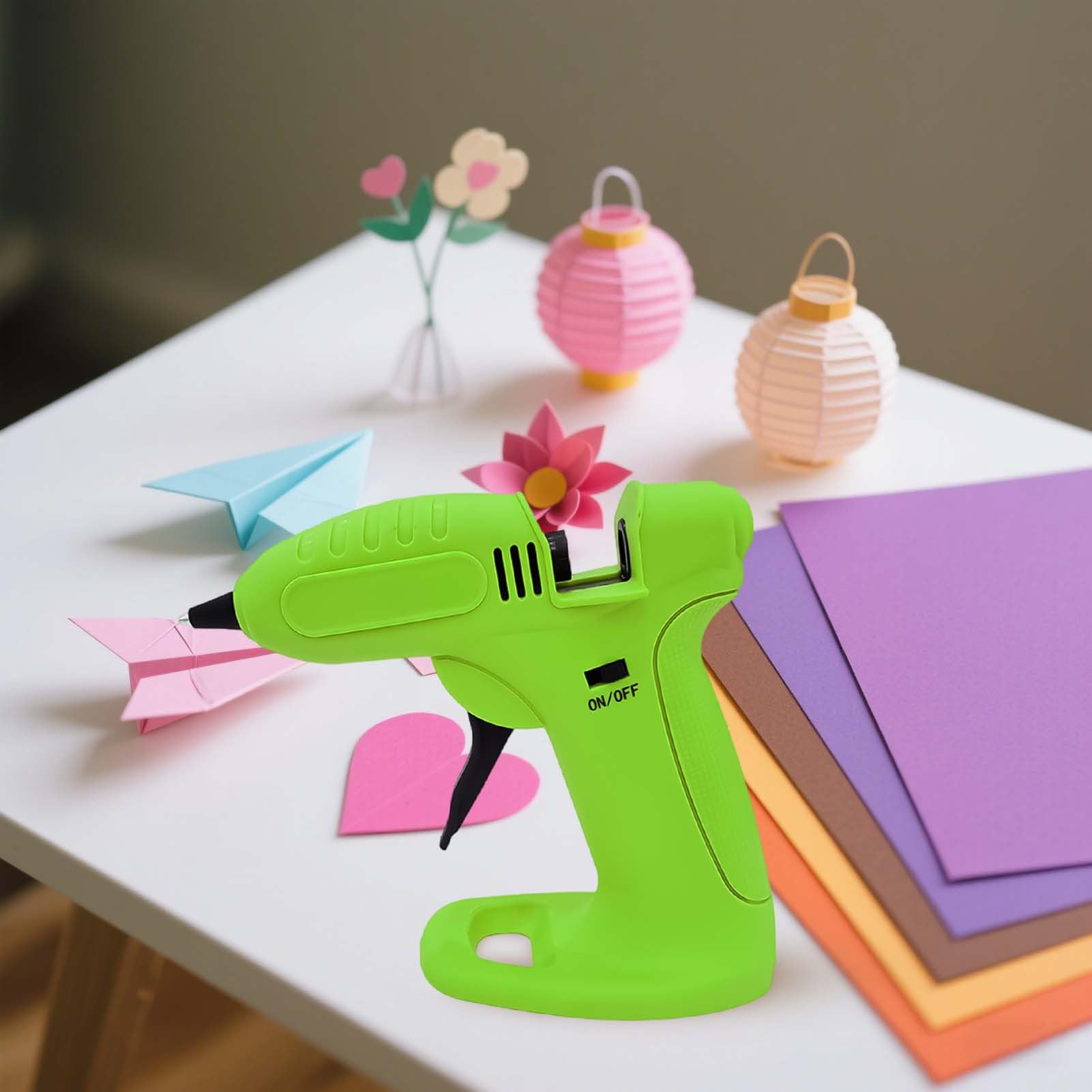 Macchina Per Colla A Caldo Forniture Artigianato Ricaricabili USB | Utensili Colla a Caldo Alta Temperatura Per Modellismo Scrapbooking Scuola Casa Ufficio Aula Hobbisti Artisti