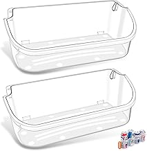 [2 PACK] UPGRADED 240356402 Refrigerator Door Bin Compatible with Frigidaire Door Shelf Replacement Refrigerator Door Shelves FFSS2615TS0 LFSS2612TF0 FGHS2631PF4A LFSS2612TE0 FFSS2615TS5 Door Bin