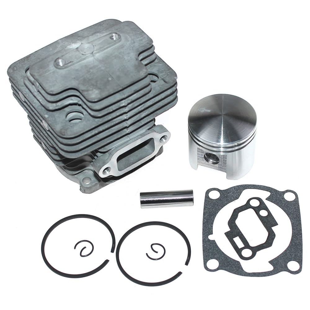 Zylinderkolbensatz Kompatibel für Echo SRM-3800 SRM-3805 RM-380 RM-385 10101143130 10000043130 10000043131 Zubehör