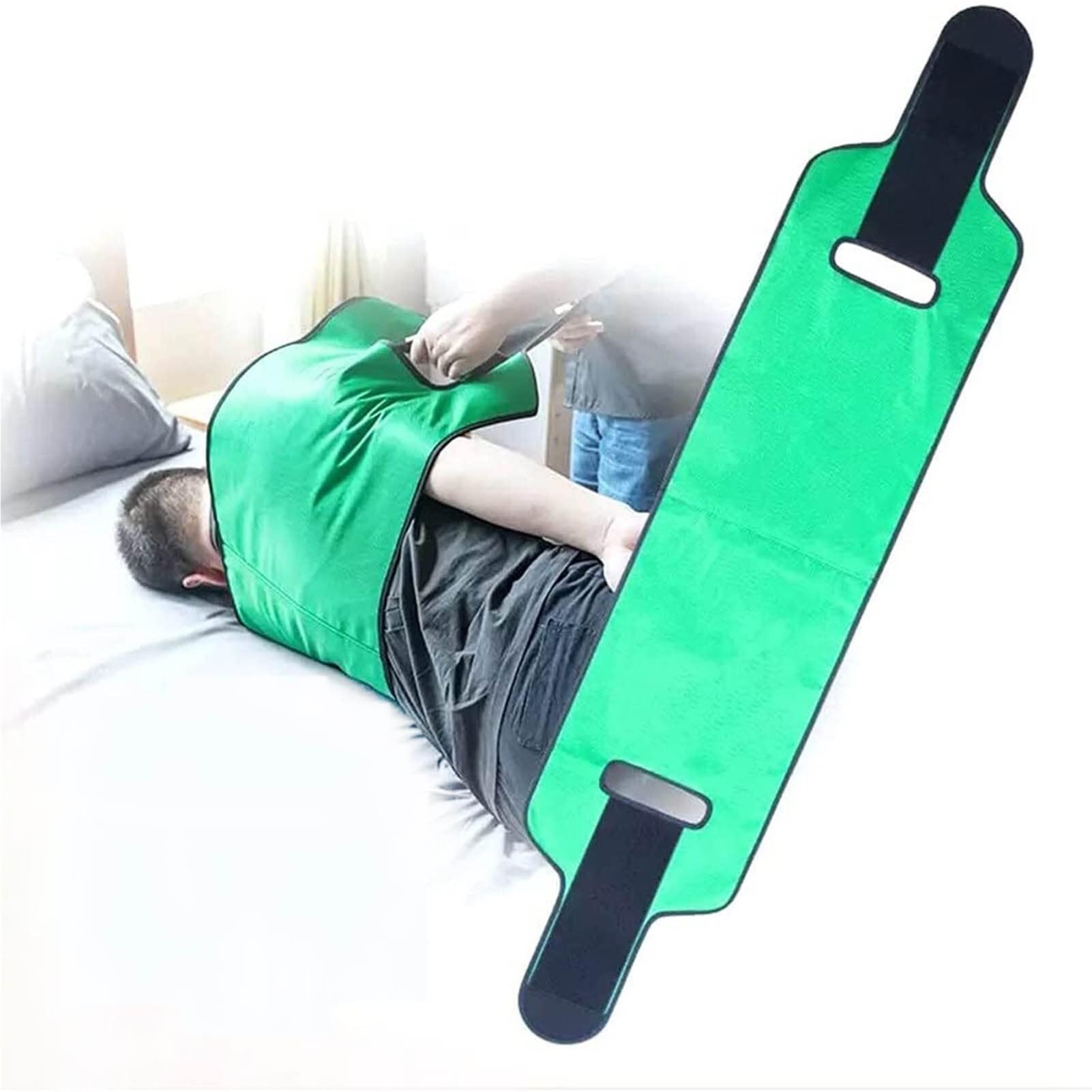 Cinturón de transferencia con eslinga para elevación de pacientes, cinturón de transferencia para pacientes ancianos discapacitados, cinturón giratorio multifuncional para el cuidado de la seguri