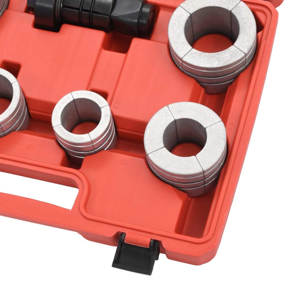 8-częściowy zestaw nakładek do rur ze stali węglowej i stopu aluminium, do rur wydechowych od 1 5/8 do 4 1/4 cala, do wkrętarki udarowej, warsztatu, garażu, samochodu, motocykla