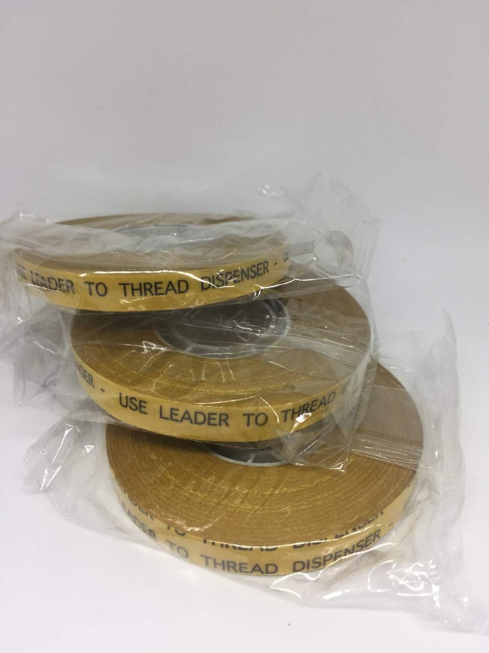 ATG Transfer Gun Double Side Refill Tapes, Reverse Wound Adhesive Transfer Tape Acid Free Gold Paper Liner ATG-7502, 3/8" X 36YD Pack of 96