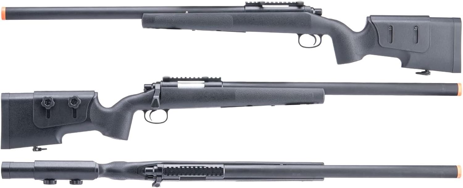 Evike Airsoft - Classic Army SR40 Cycling Action 400+ FPS Airsoft Rifle