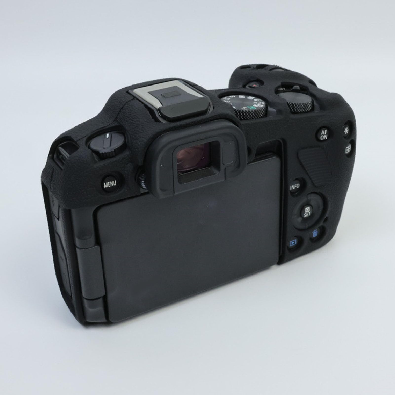 Custodia in silicone per fotocamera R8, ultra sottile, leggera, morbida, antiscivolo, resistente ai graffi e lavabile.
