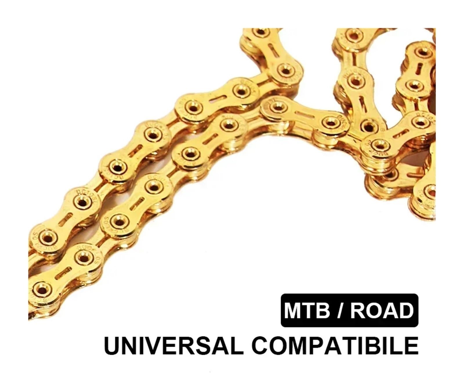 Generico Catena for Bici 12 velocità 11 Bicicletta El SL Mountain Road Corrente 12v 11v Ciclismo 10S 9S 8S Parti