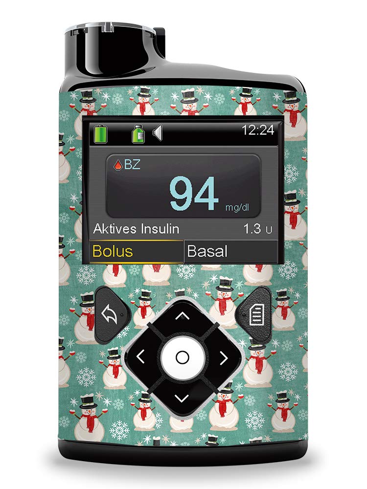 Snowman - Sticker Skin for Medtronic Minimed 640G / 670G insulinpump