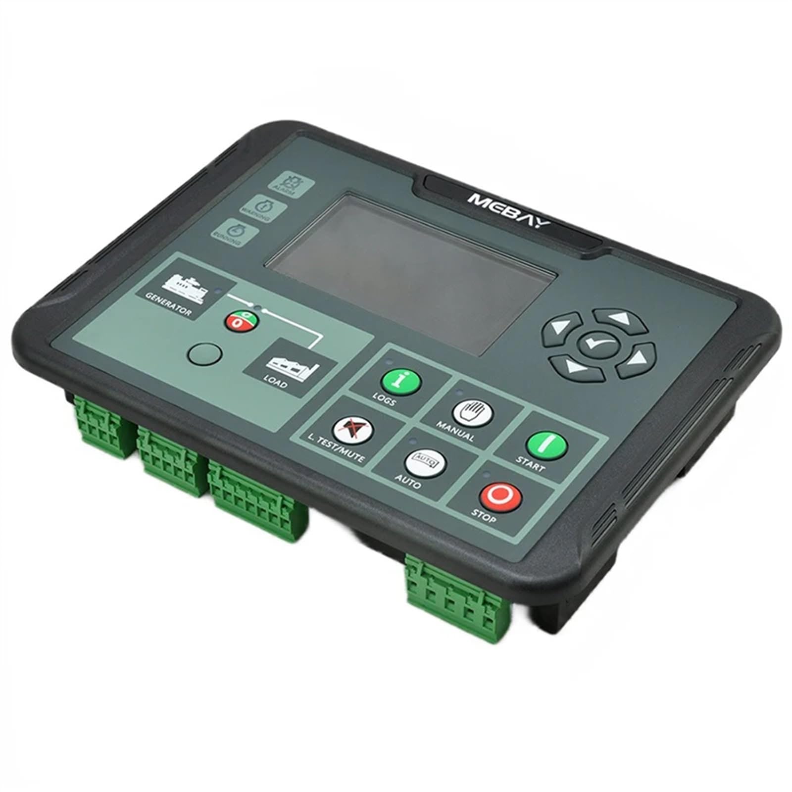 PWANUIGTE DC80D DC82D DC80DR DC82DR LCD display self-start control board diesel generator parts(Gold)