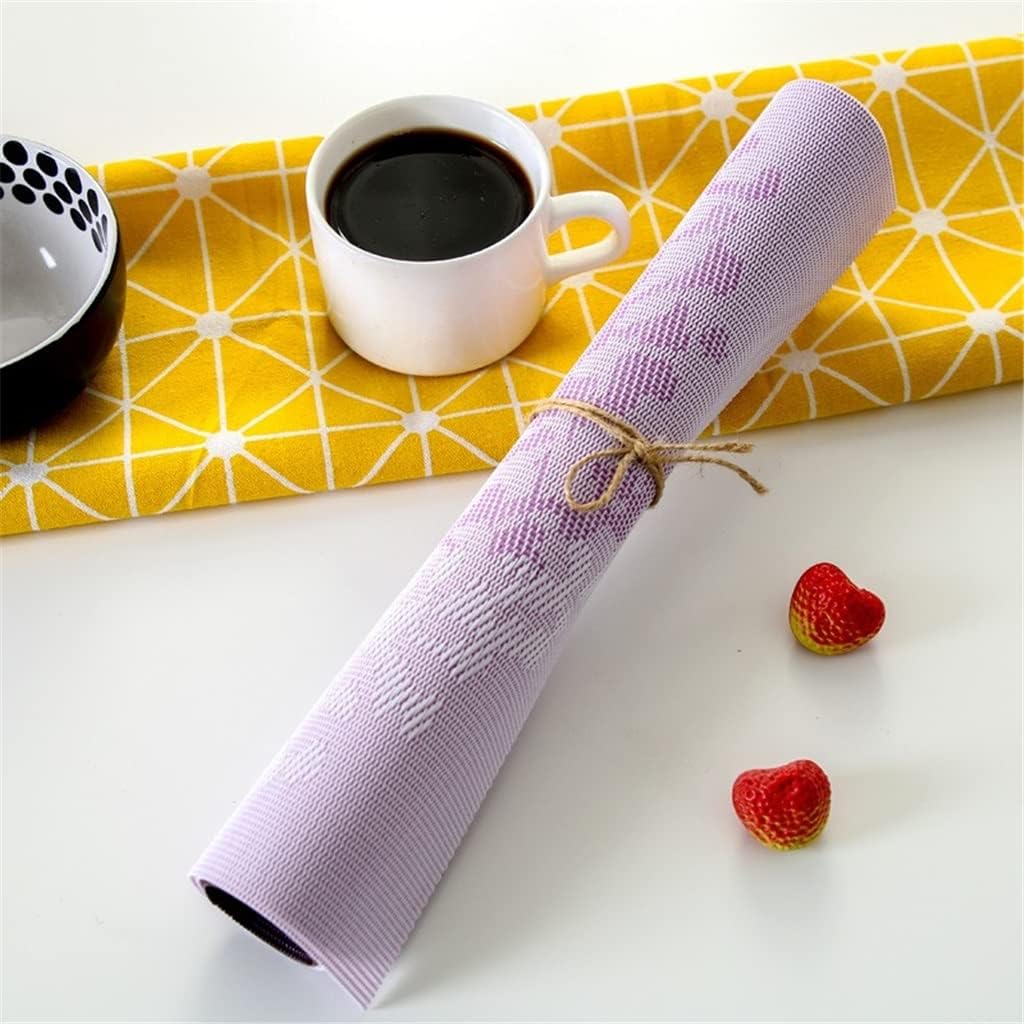 2 Pcs Placemats for Dining Table Mat Place Mat Tableware Pad Coffee Tea Place Mat Kitchen Accessories Decoration(D)