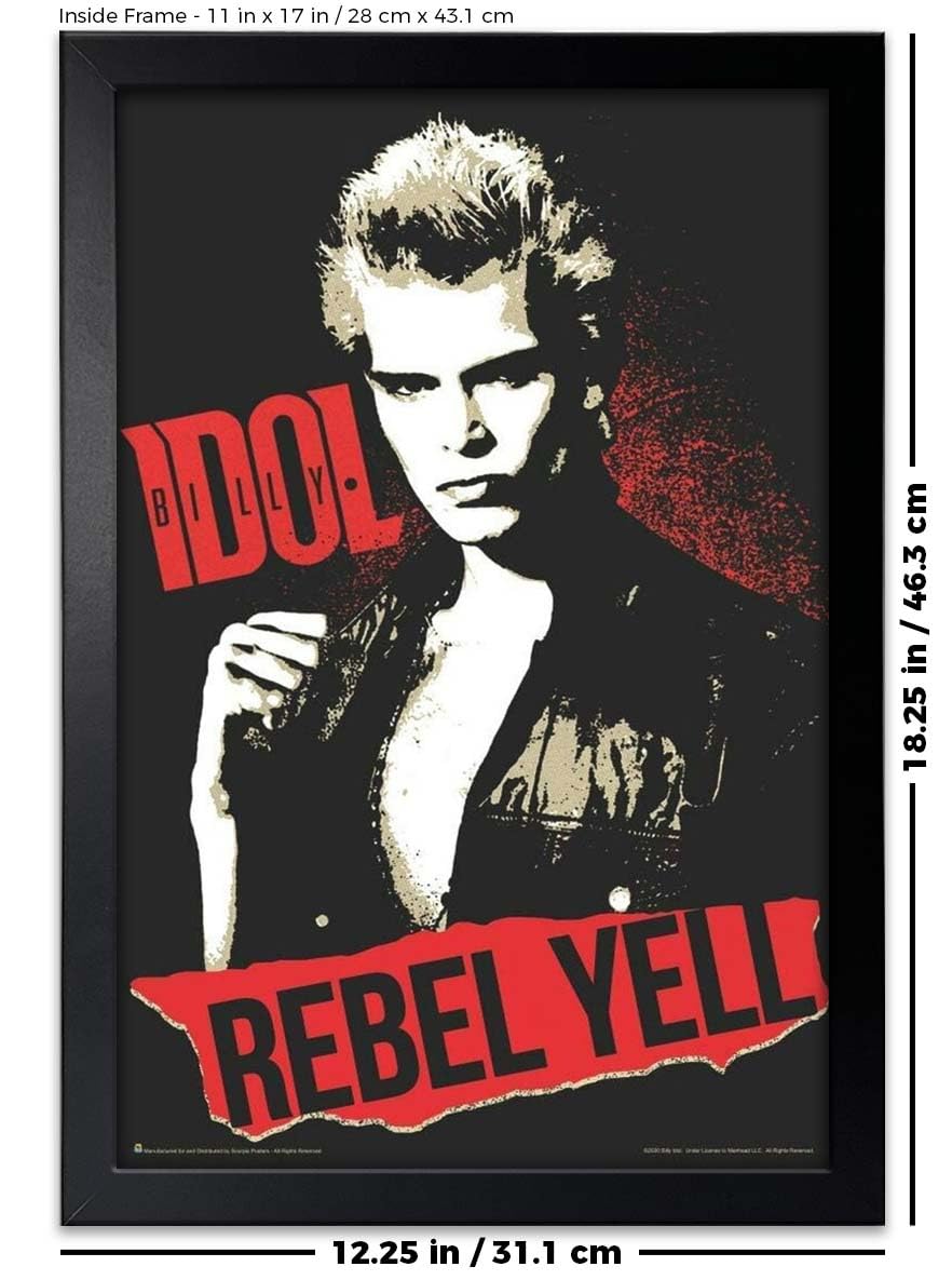 Amazon.com: Scorpio Posters Billy Idol - Rebel Yell - Officially