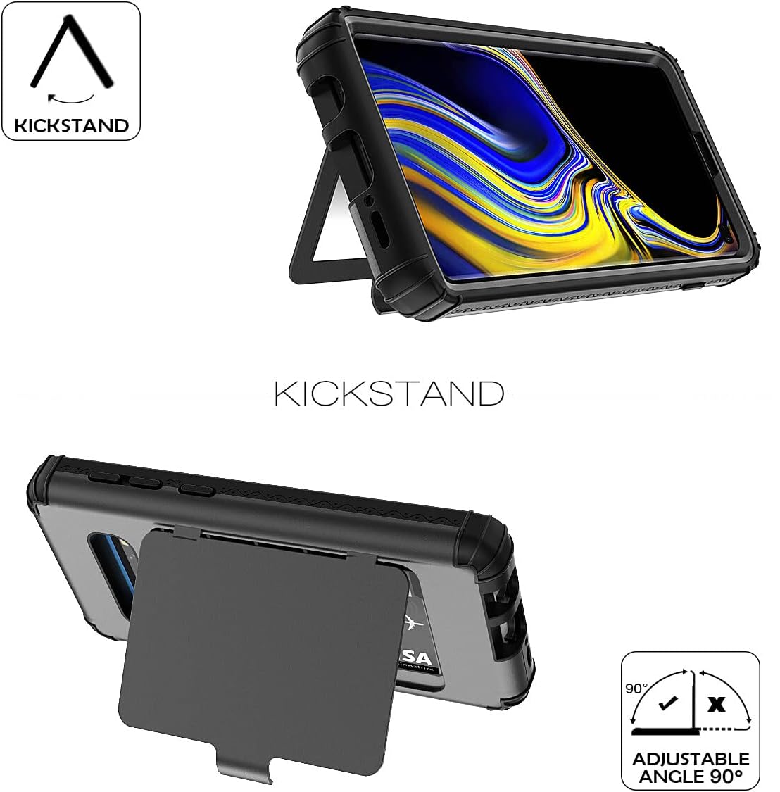 Heavy Duty Red Wallet Case for Samsung Galaxy S10 Togo Ubuy