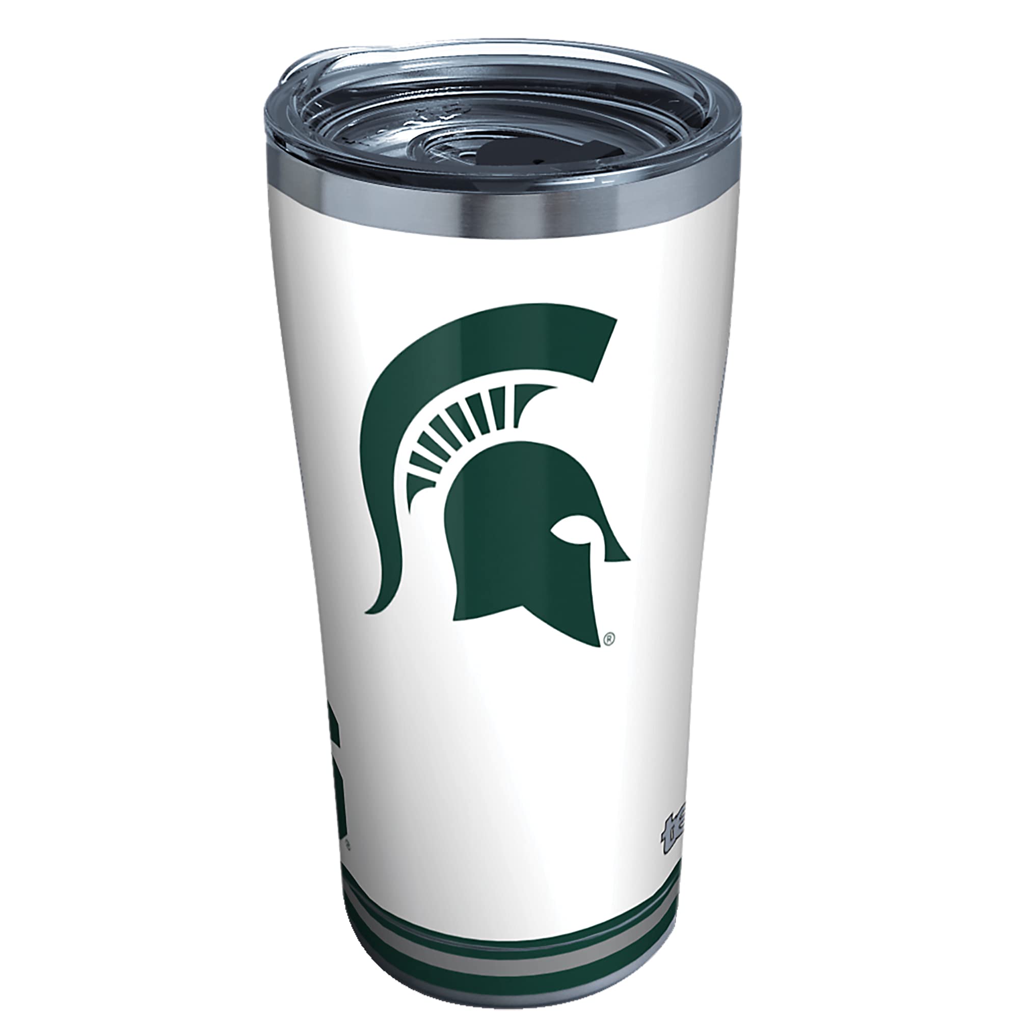 Tervis Triple Walled Michigan State University MSU Spartans Insulated Tumbler Cup Keeps Drinks Cold & Hot, 30oz - Stainless Steel, Homerun