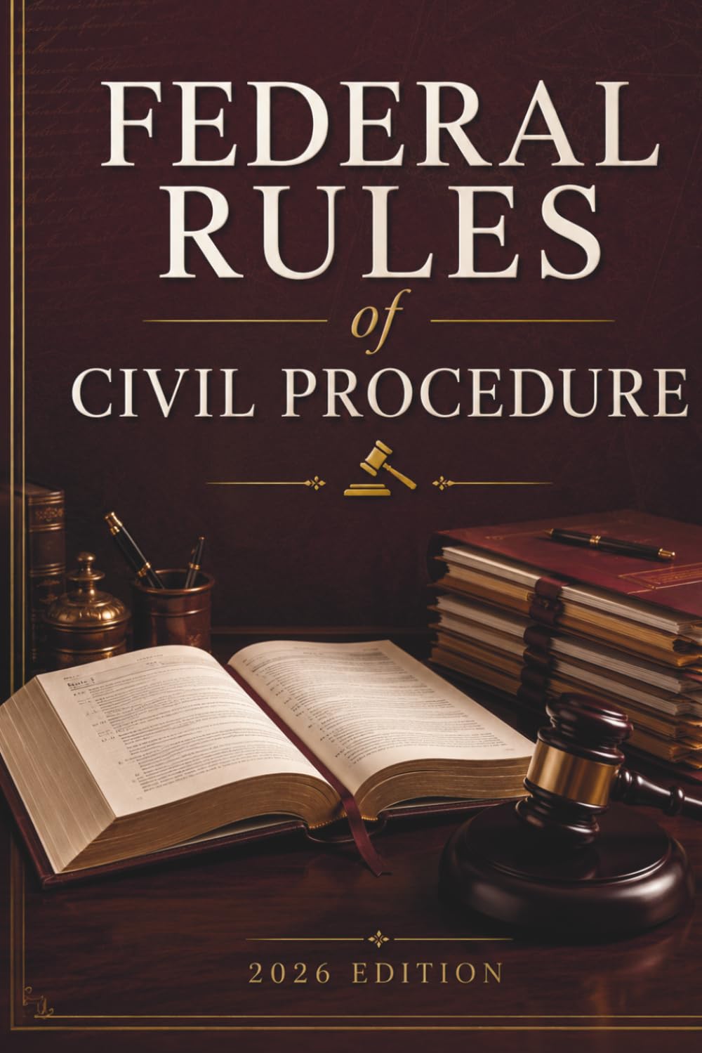 Federal Rules of Civil Procedure: 2026 Edition with Rule Notes, Case Notes, and General Notes Pages
