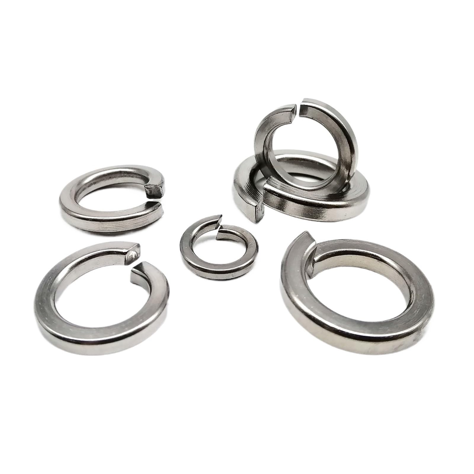 Waschmaschine, Split-Lock-FederscheibeM1,6-M24 Federscheibe Split-Lock-Elastikdichtung(100pcs M2)