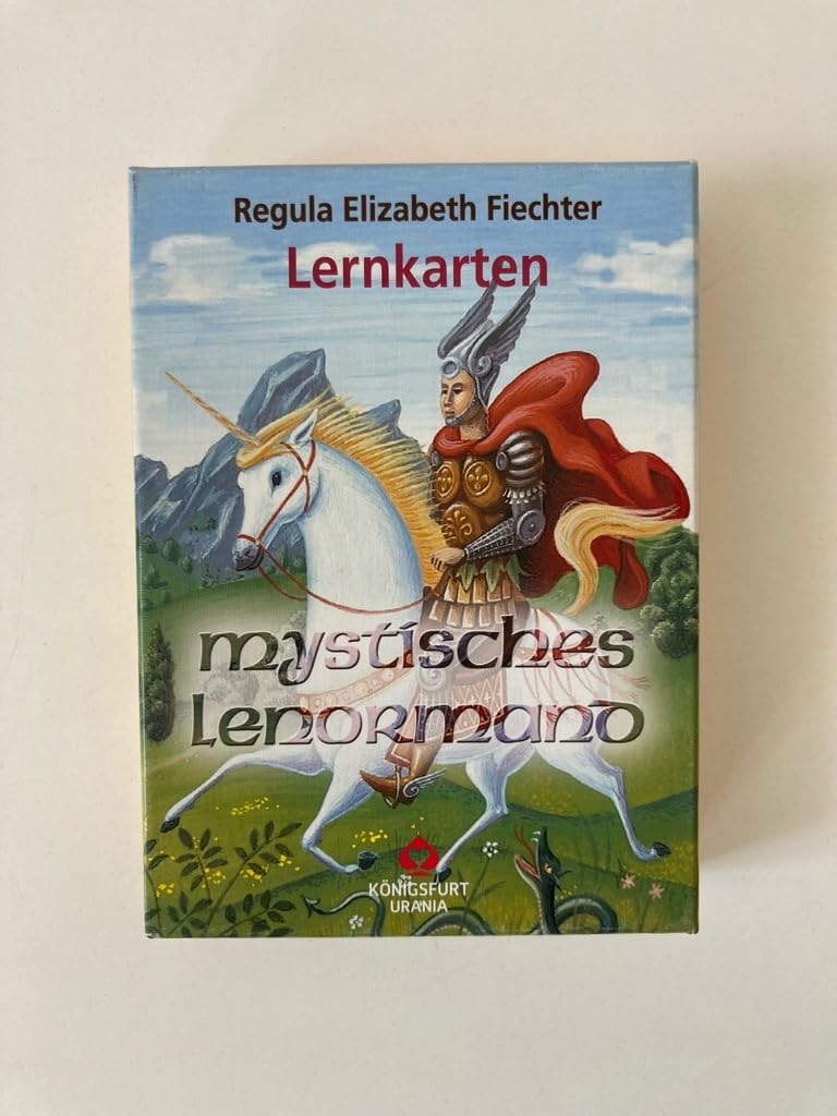 Mystisches Lenormand Lernkarten: 36 Karten + 11 Anleitungskarten