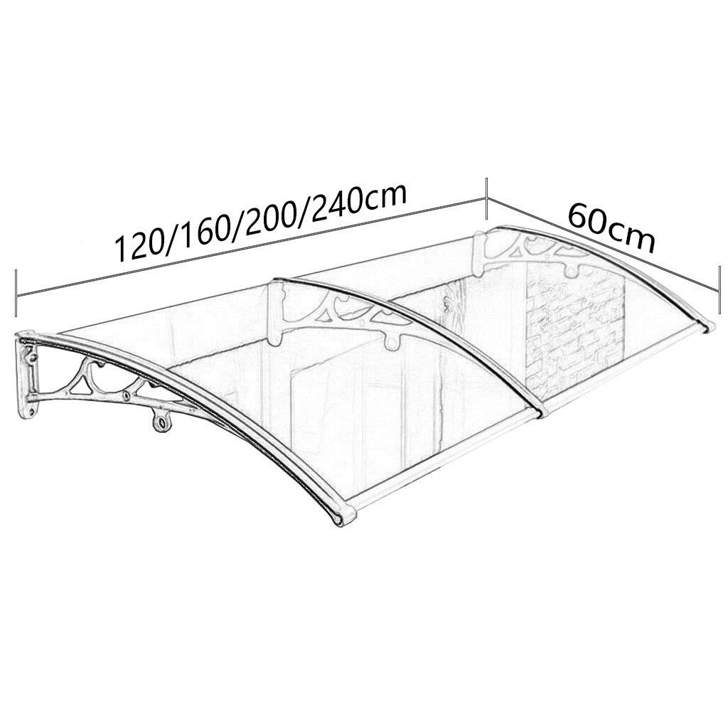 Canopies Door Canopy Awning Door Canopy Awning Outdoor Cover Door Window Garden Canopy Patio Porch Awning Shelter ()