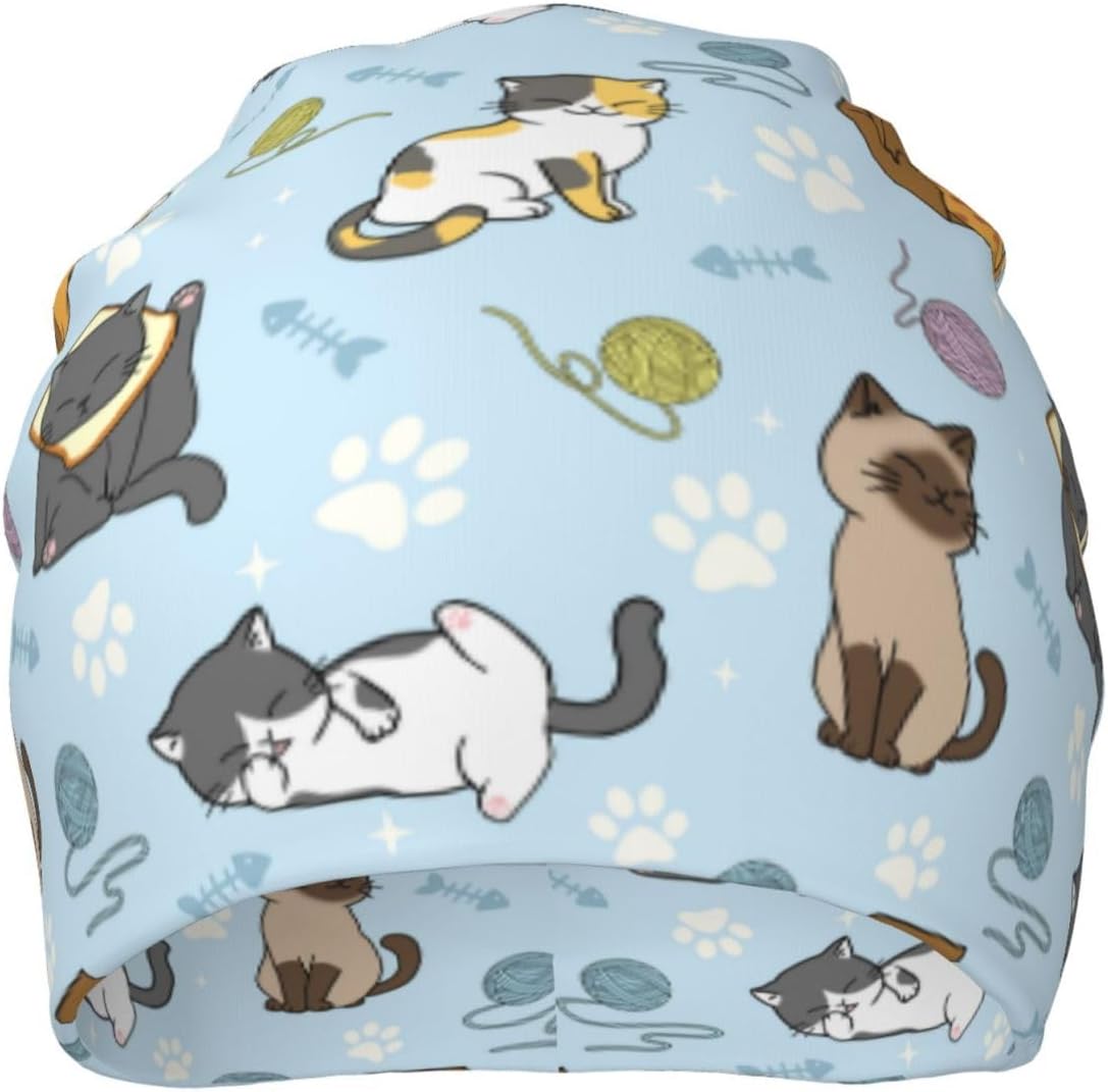 Beanie Chemo Hats Cancer Headwear Skull Hat Knitted Hat Nightcap Skull Cap for Women Men - Image 8