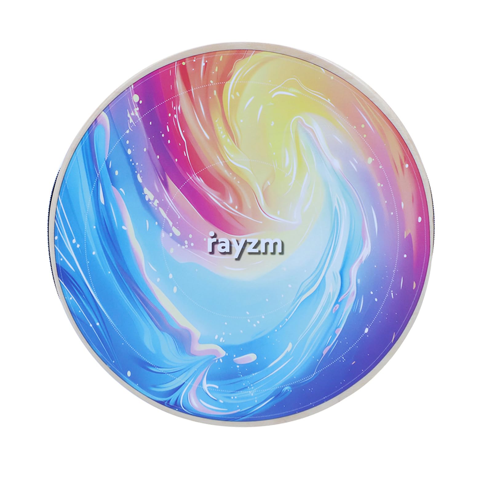 rayzm Cajón Shaker 2 en 1 avec Maracas, Boîte à Percussion Manuelle en Bois de Bouleau 20 cm, Double Surface de Frappe, Zones Multi-Tonalités, Billes Sizzle Intégrées, Housse de Transport