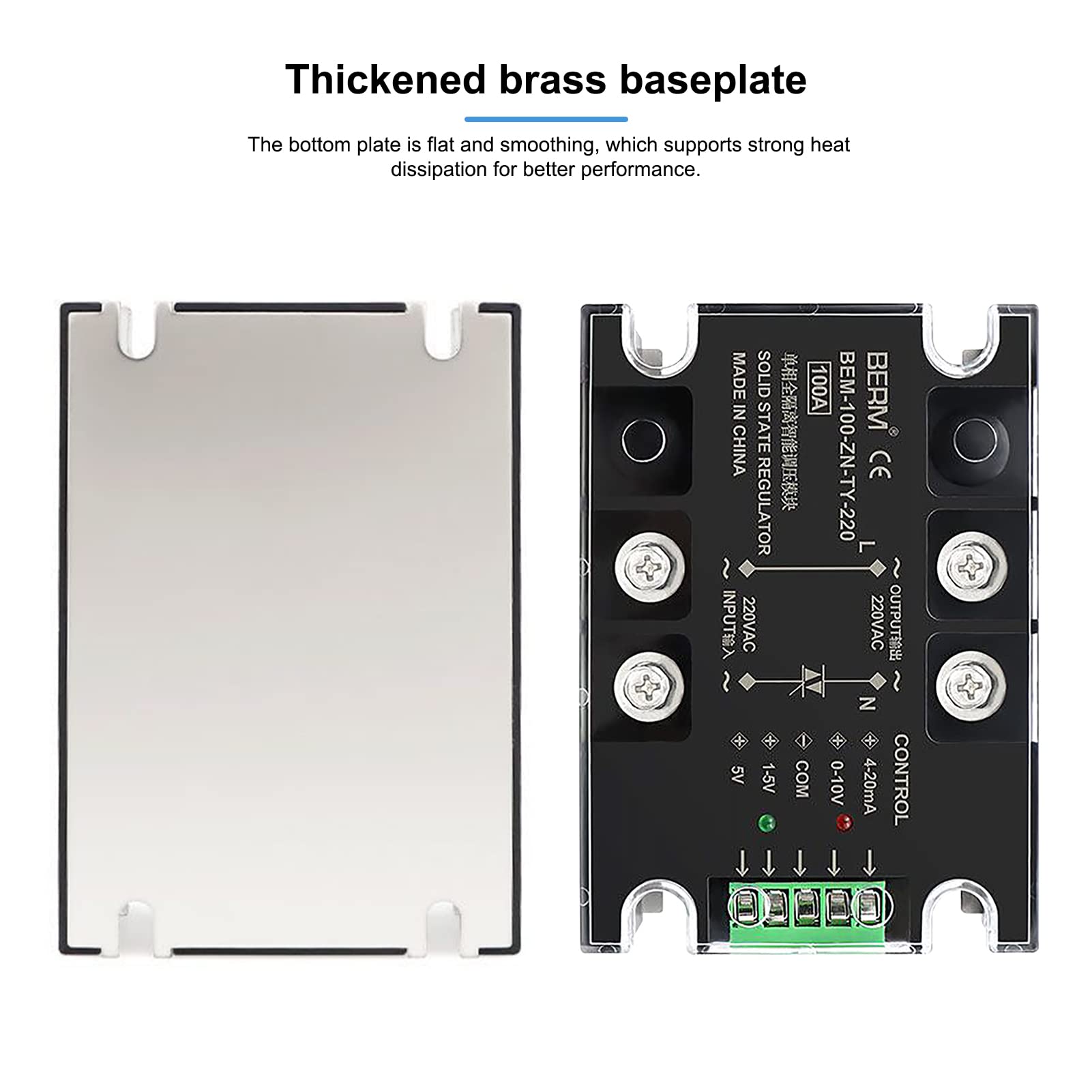 BERM Halbleiterrelais SSR Einphasig – BEM-40 Bis  Produktbild-Vorschau 1
