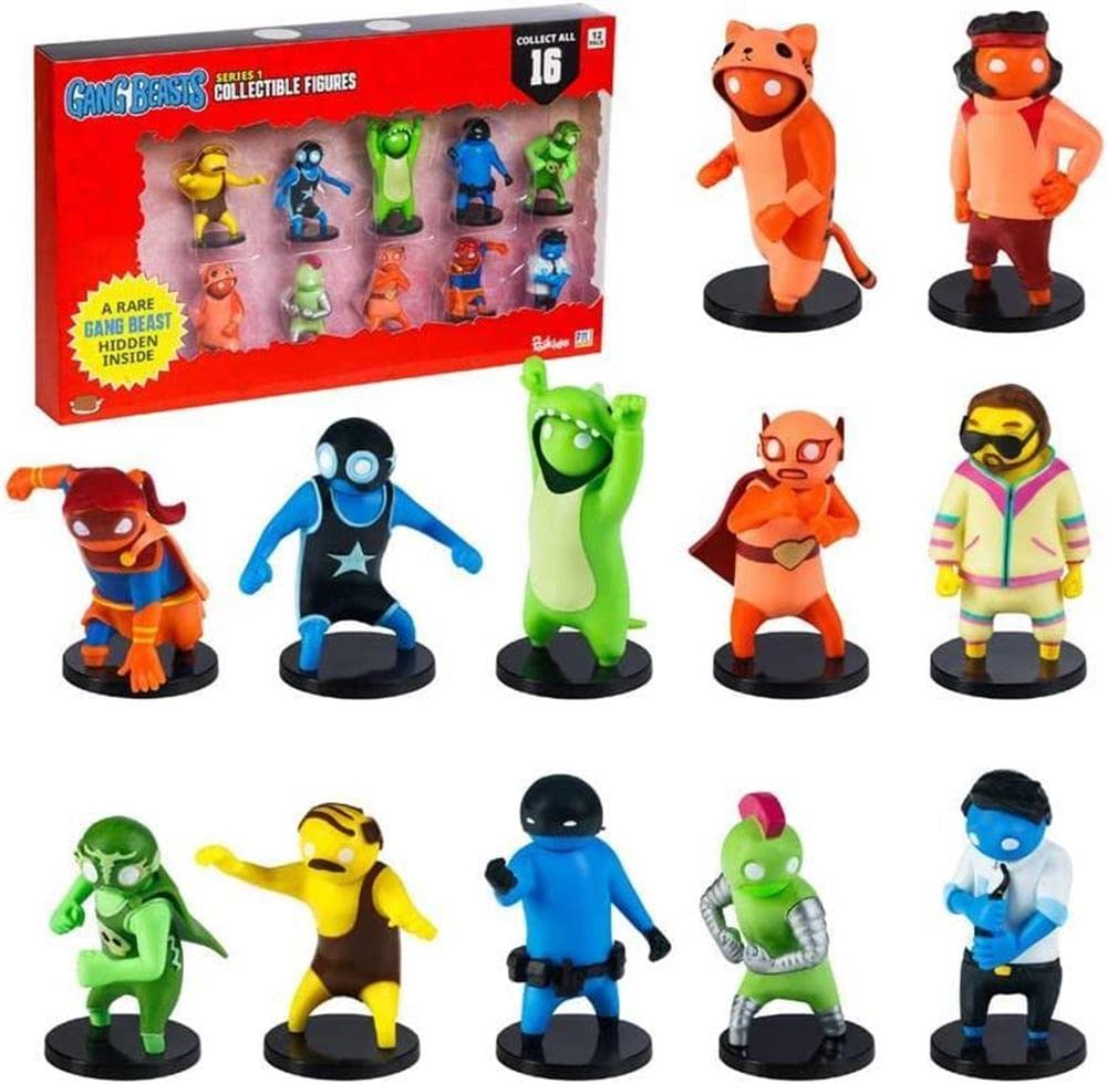 Amazon.com: Gang Beasts Action Figures 12pk Party Supplies
