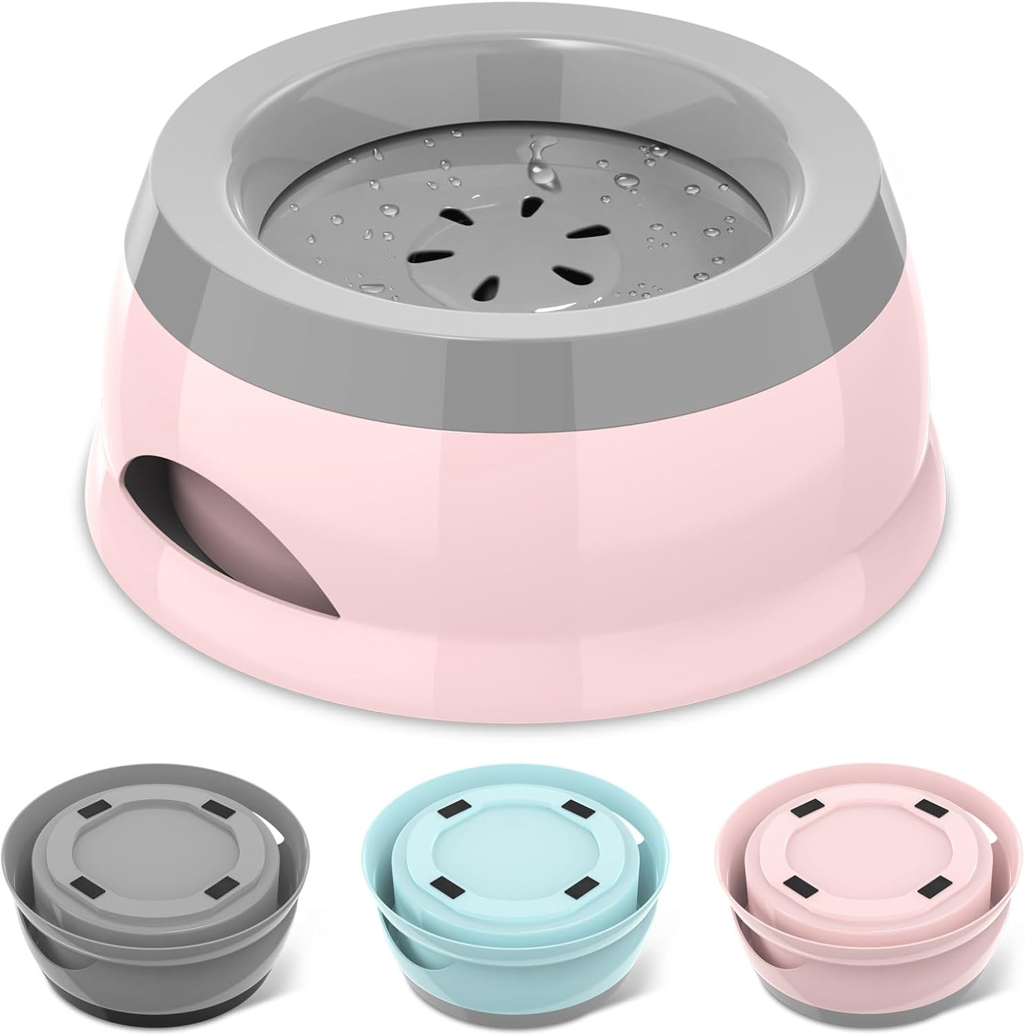 25oz Spill-Proof Dog & Cat Water Bowl for Travel & Home – Blue 25oz Spill-Proof Dog & Cat Water Bowl for Travel & Home – Blue