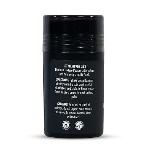Miniatura 2 de Don Juan Polvo de textura  Extrafino  Fuerte fijación  Acabado mate  Volumen y textura, 0.7 onzas