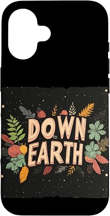 Bring Balance to Your Look with this Down to Earth Logo Case for iPhone 16