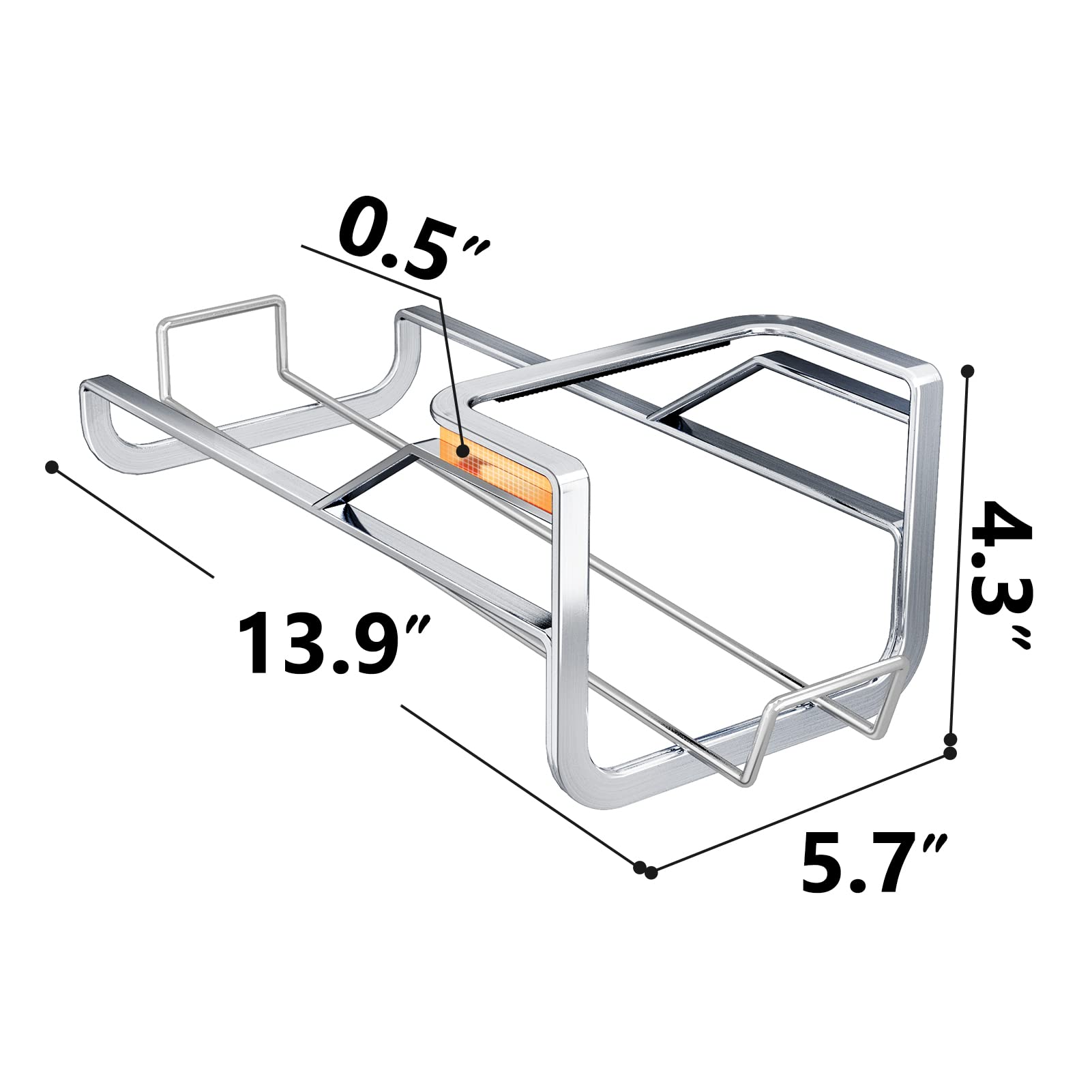 2Pack Soda Can Beverage Dispenser Rack, Can Storage Organizer Holder