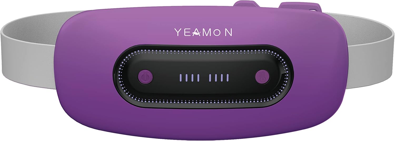 Electric Heating Pad, Upgraded Portable Cordless Heating Pad with 4 Heat Levels and