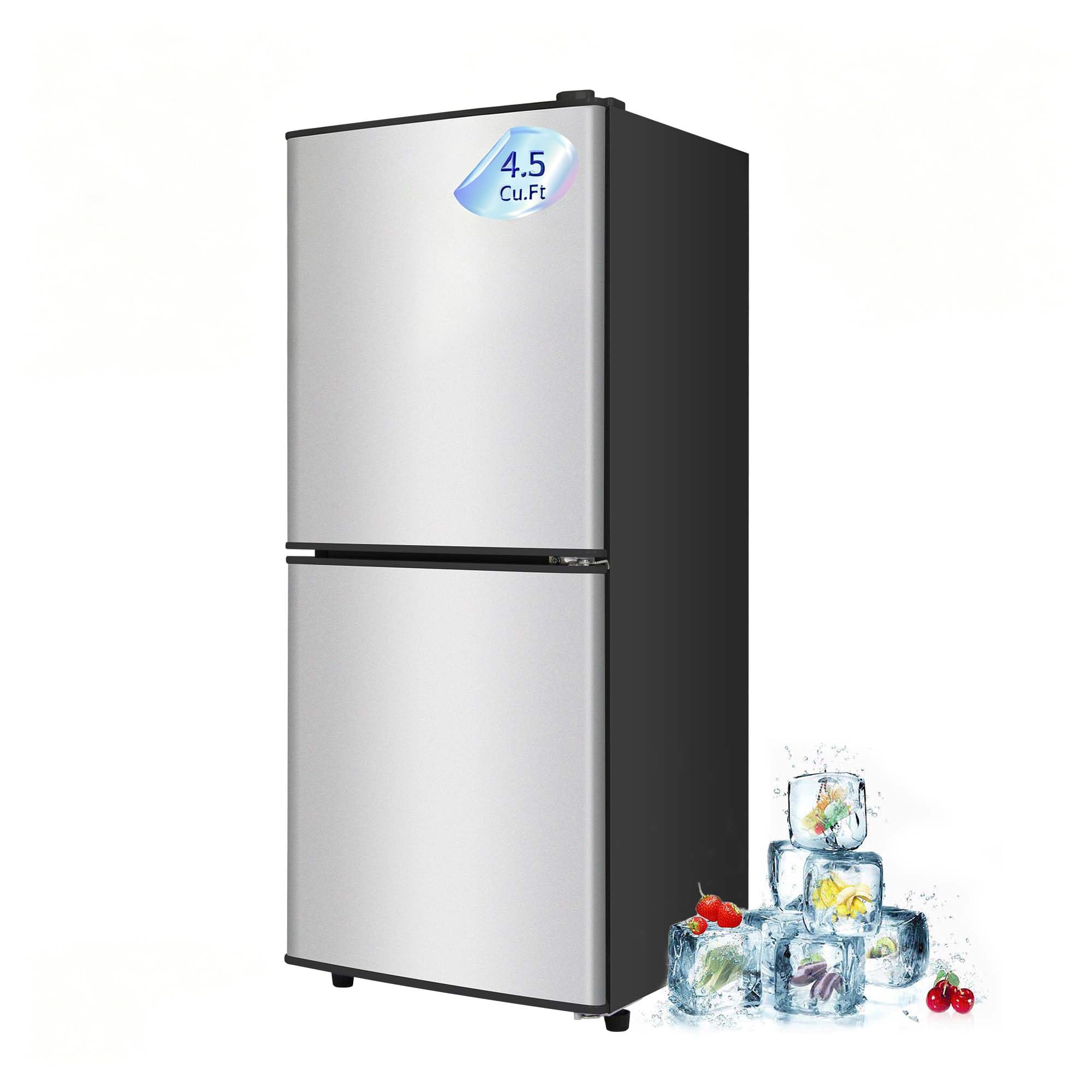 Borcolo Compact Refrigerator Silver