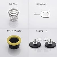 Vista 6 de Desagüe lineal de ducha dorado cepillado de 12 pulgadas, rejilla rectangular extraíble con patrón de cápsula de drenaje de ducha con adaptador