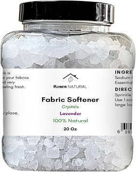 Fabric Softener Crystals, Freshens and Softens Fabrics, 3 Pleasant Scent Lavender, 20 oz