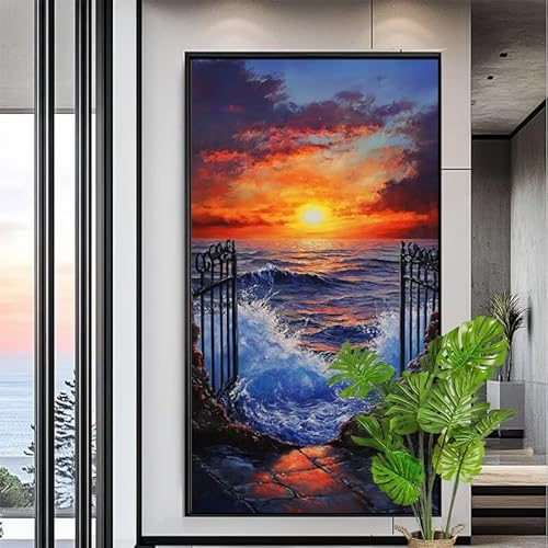 G  LbghG h lC DIYG fW^G ɂG LbgŃyCg Paint By Numbers C ʉ hG lp S q̂߂̃Mtg  Ǐ z[ ItBXi50x100cm,