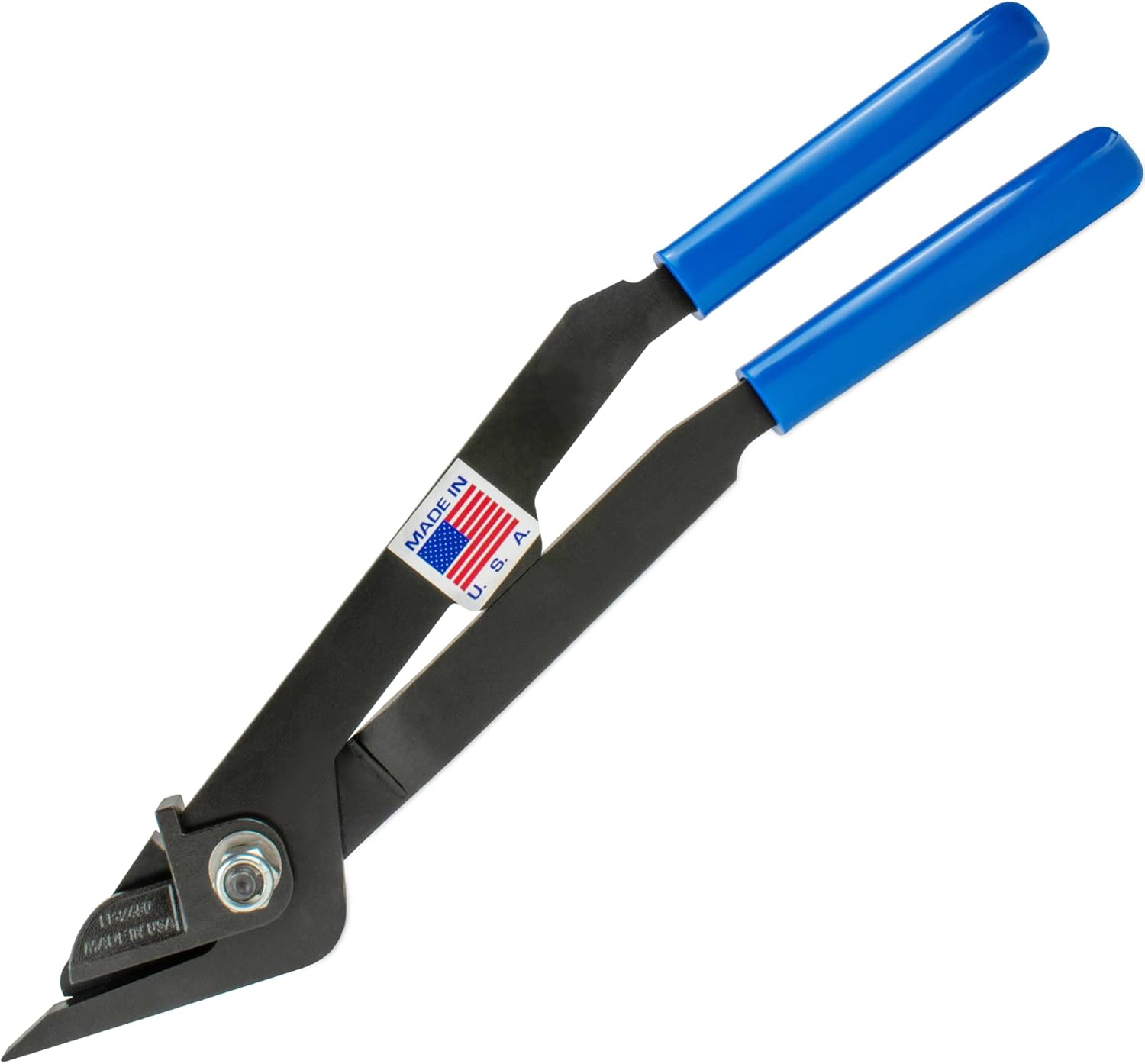 IDL Packaging IDL-2450 HD Strapping Cutter for Steel and Plastic Strapping up to 1 1/4" Wide and up to 0.031" Thick, USA Made – Low-Nose Profile & Soft-Touch Rubber Handle