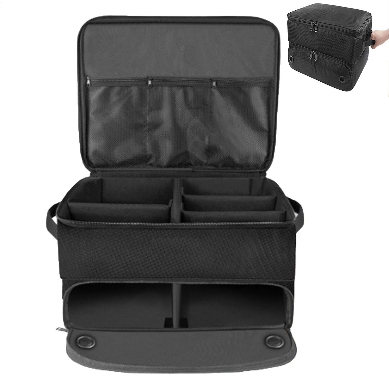 Golfspeicherbeutel - Compact Travel Shoe Organizer Box | Veränderliche Tops Flächen-Raumsparungskugelhalter für Kofferraum, Auto oder Zuhause, Mehrzweckbürsten- und Ausrüstungsbeutelgolfer unterwegs