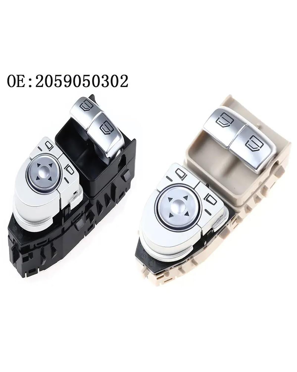 Interruptor de Espejo Lateral para Benz Vito W447 2015 2016 2017 2018 2059050302 A2059050302 Interruptor de Control del Espejo retrovisor de la Ventana