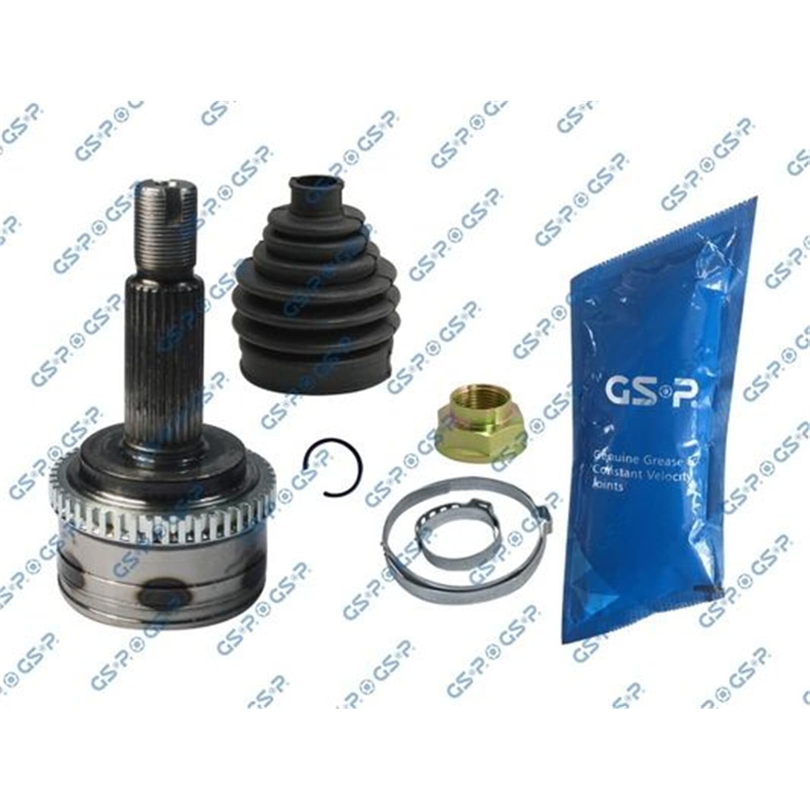 GSP 827088 Kit giunti semiasse Trasmissione Giunto della ruota M22X1,5 Compatibilità con HYUNDAI ix20 JC, KIA VENGA YN