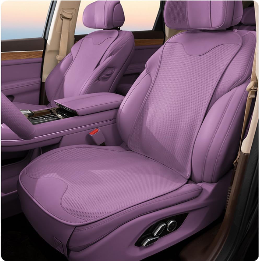 Luxury Nappa Leather Seat Covers|All-Weather, Breathable & Custom for BMW Sedans(1 2 3 4 5 6 7 8-Series),SUVs (X1 to X7, XM) &M-Series|Full Set Car Seat Covers (Beige White, Nappa leather-A)
