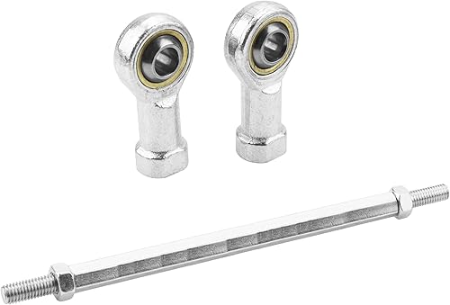 Miniatura 4 de PRO BAT 2pcs 210mm Universal 11" x 5/16 8mm Tie Rod End Steering Kit Go Kart Off Road Dirt Bike ATV