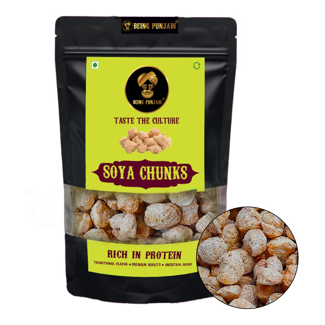 Being Punjabi Soya Chunks | 100% Natural | No Preservatives (B0CXQ9MRZ2) Amazon Price History, Amazon Price Tracker