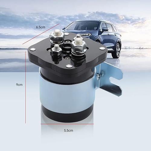 Miniatura 3 de Aislador de batería de 500 amperios para relé móvil Audio12V Relé de desconexión de batería de 12 voltios y aislador