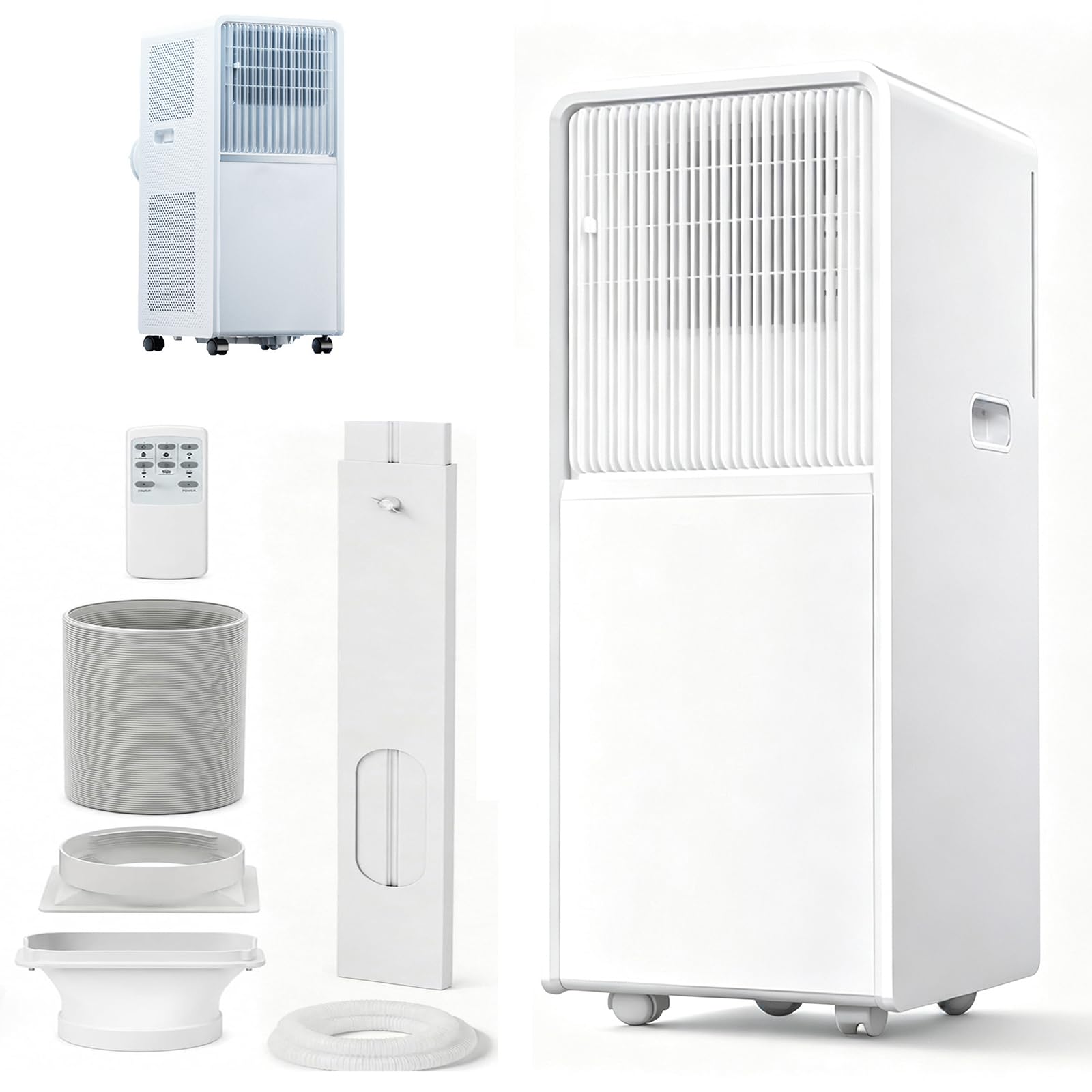 EZBHIZ Air Conditioning Unit Portable Air Conditioner 11942-13649 BTU