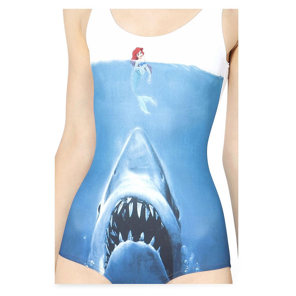 Sexy One Pieces Shark Vs Mermaid Swimsuit