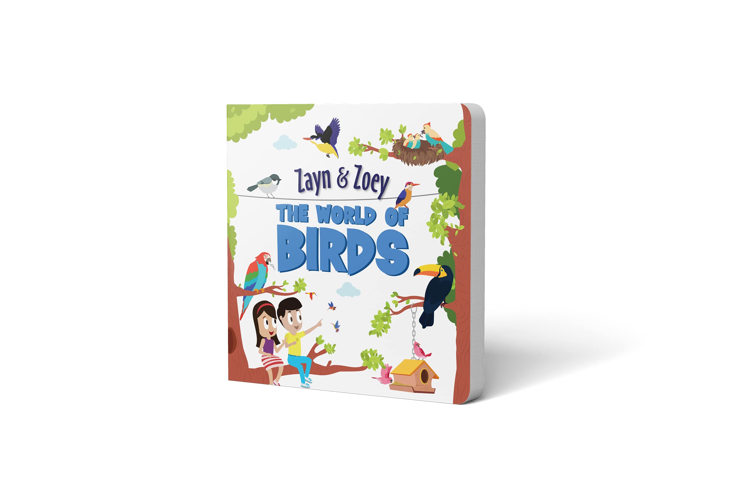 Zayn and Zoey First Box of Learning - Set of 5 board books (Vehicles, Seasons, Farm Animals, Wild Animals, Birds) - Box Set - Educational Story Book for Kids - Children's Early Learning Picture Book (Ages 0 to 4 years) 3