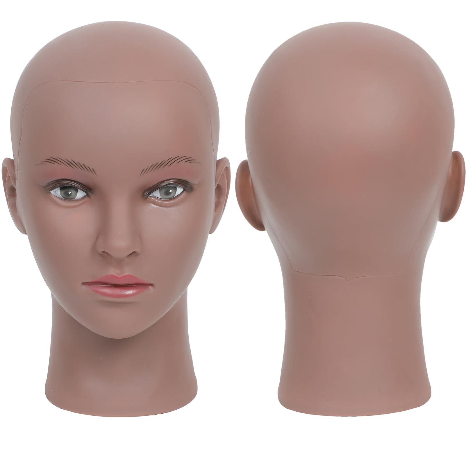 Głowa manekina łysa afro kobieta głowa manekina kosmetologicznego dla peruki prezenter peruki prezenter kapeluszy prezenter okularów prezenter fryzjerski głowa