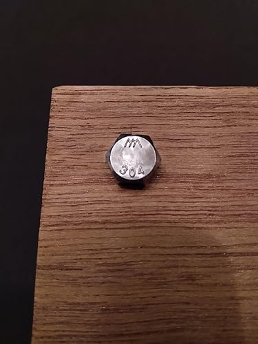 Vista 11 de BinifiMux Juego de 10 tornillos y tuercas hexagonales M8, 1.969 in, 304/18-8, DIN933, acabado liso