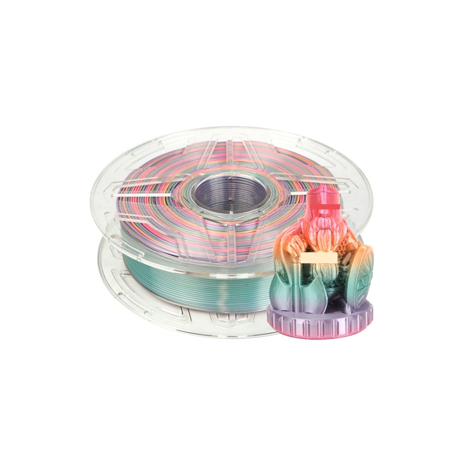 1.75mm Ultra Rainbow Silk PLA Filament 1kg Do drukarki 3D FDM Materiały eksploatacyjne Materiały eksploatacyjne do drukarek 3D Lucky